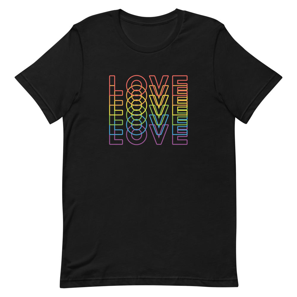 T-shirt Justice Shopkins Love Love Love - Taille 10, Bleu, Coton, Occasion Très Bon état