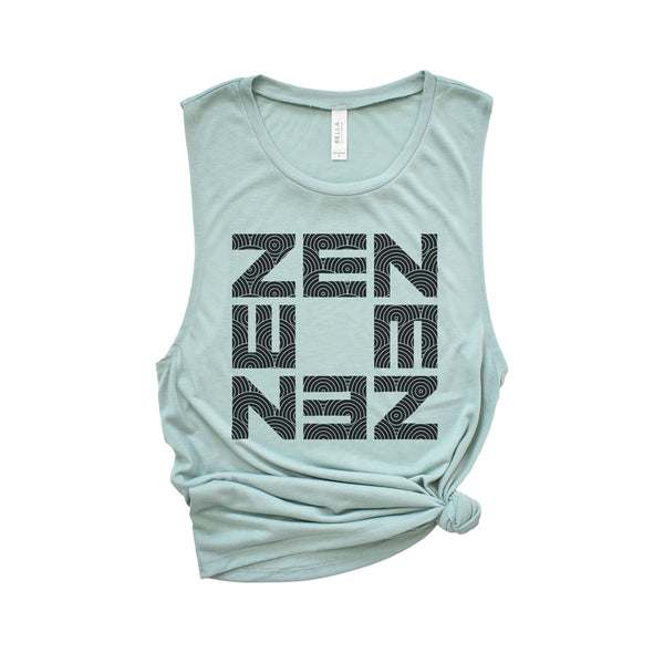 Infinite Zen ✧ Women’s Muscle Shirt