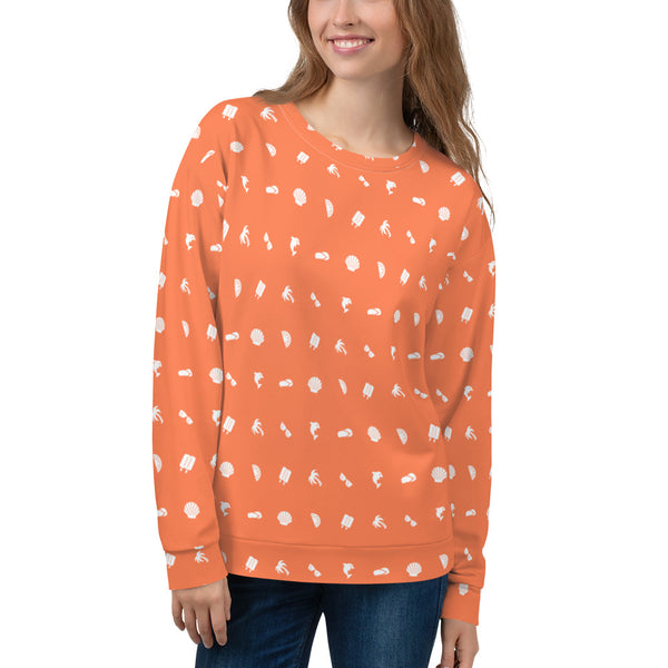 Summer Icon Coral ✧ Unisex Premium Sweatshirt