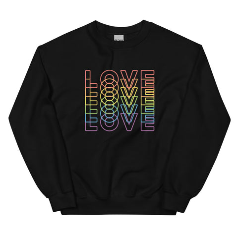 It's All Love ✧ Unisex Crew Neck Sweatshirt