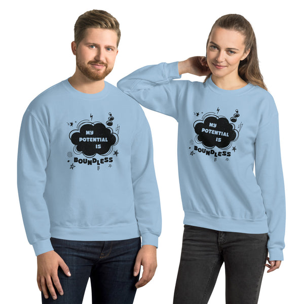 Boundless Potential ✧ Unisex Crew Neck Sweatshirt