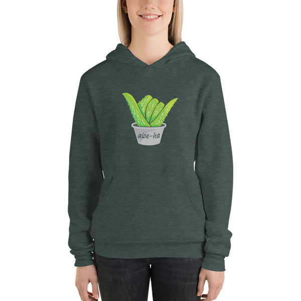 Aloe‑ha ✧ Unisex Pullover Hoodie