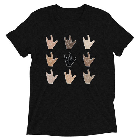 Hand in Hand ✧ Unisex Tri‑Blend T‑Shirt