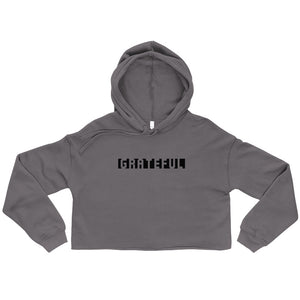 Feeling Grateful ✧ Women's Cropped Hoodie