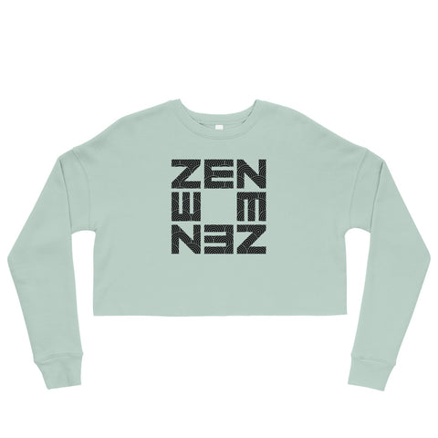 Infinite Zen ✧ Women's Cropped Sweatshirt