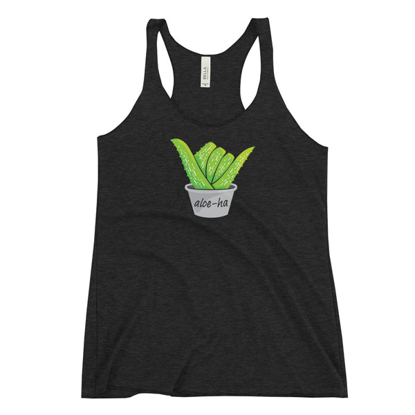 Aloe‑ha ✧ Women's Racerback Tank Top