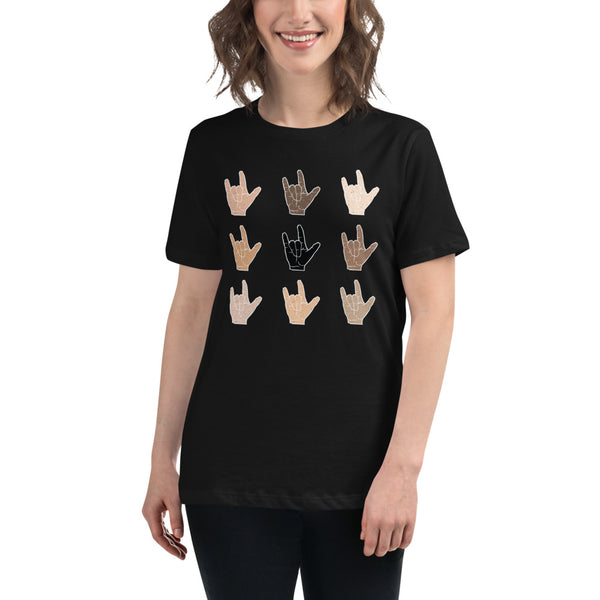 Hand in Hand ✧ Women's Relaxed T‑Shirt