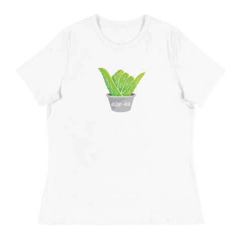Aloe‑ha ✧ Women's Relaxed T‑Shirt