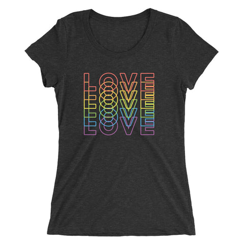 It's All Love ✧ Women's Tri‑Blend T‑Shirt