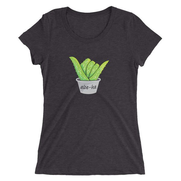 Aloe‑ha ✧ Women's Tri‑Blend T‑Shirt