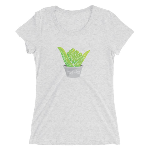 Aloe‑ha ✧ Women's Tri‑Blend T‑Shirt