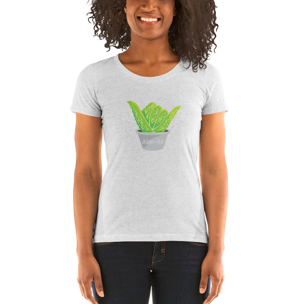 Aloe‑ha ✧ Women's Tri‑Blend T‑Shirt